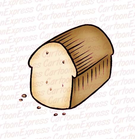 bread sliced